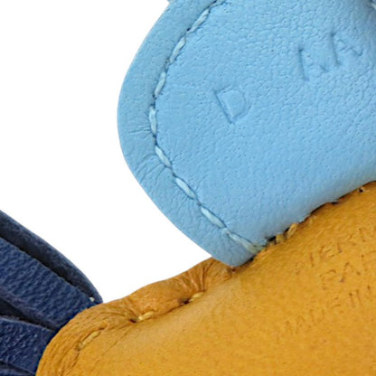 Hermes Rodeo PM Lambskin Jaune d'Or Key Holder