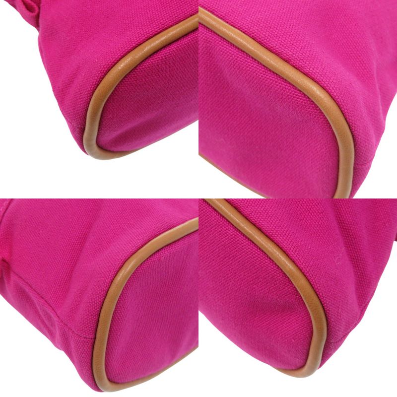 Hermes Bolide Pouch Mini Cotton Leather Pink Purple