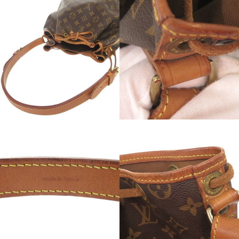 Louis Vuitton Noe Monogram Brown Shoulder Bag LV