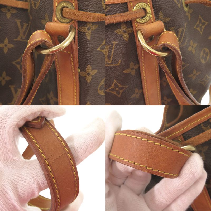 Louis Vuitton Noe Monogram Brown Shoulder Bag LV