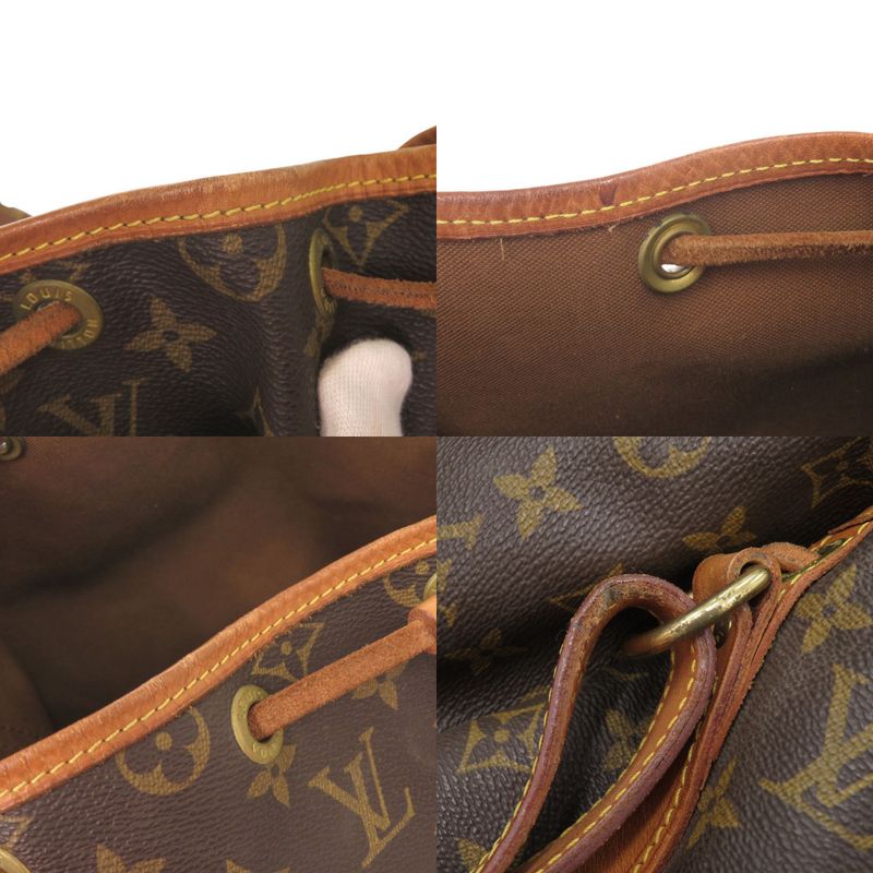 Louis Vuitton Noe Monogram Brown Shoulder Bag LV