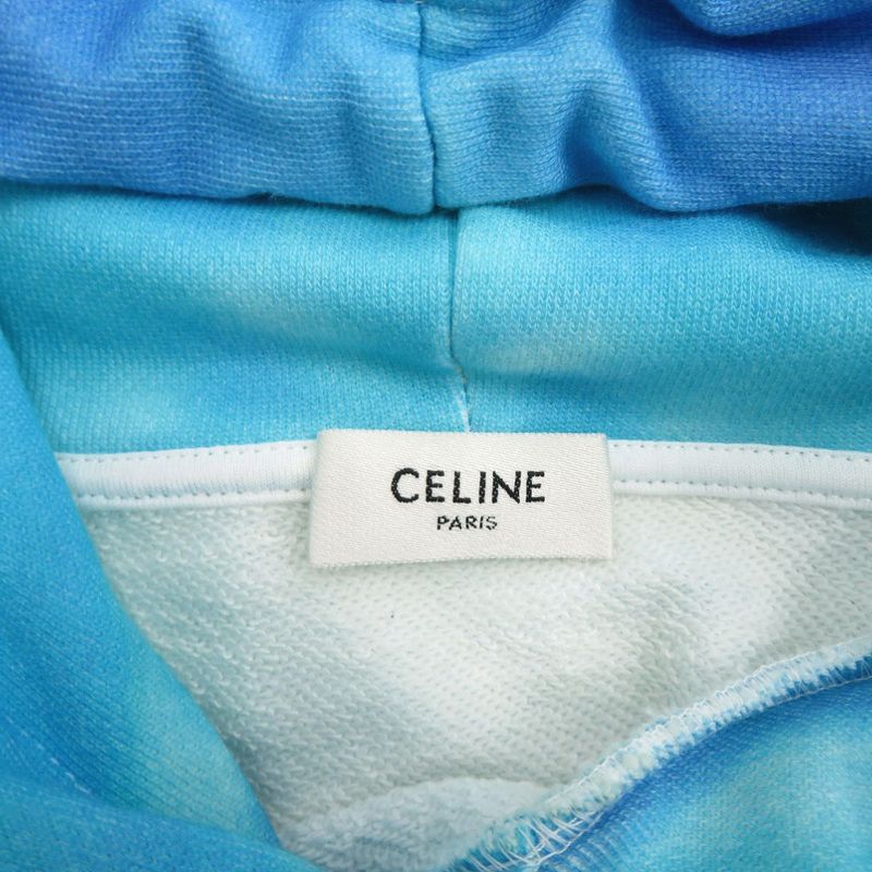 Celine Marcelo Lovin Heavenly Days Hoodie Pullover Cotton Blue Jacket