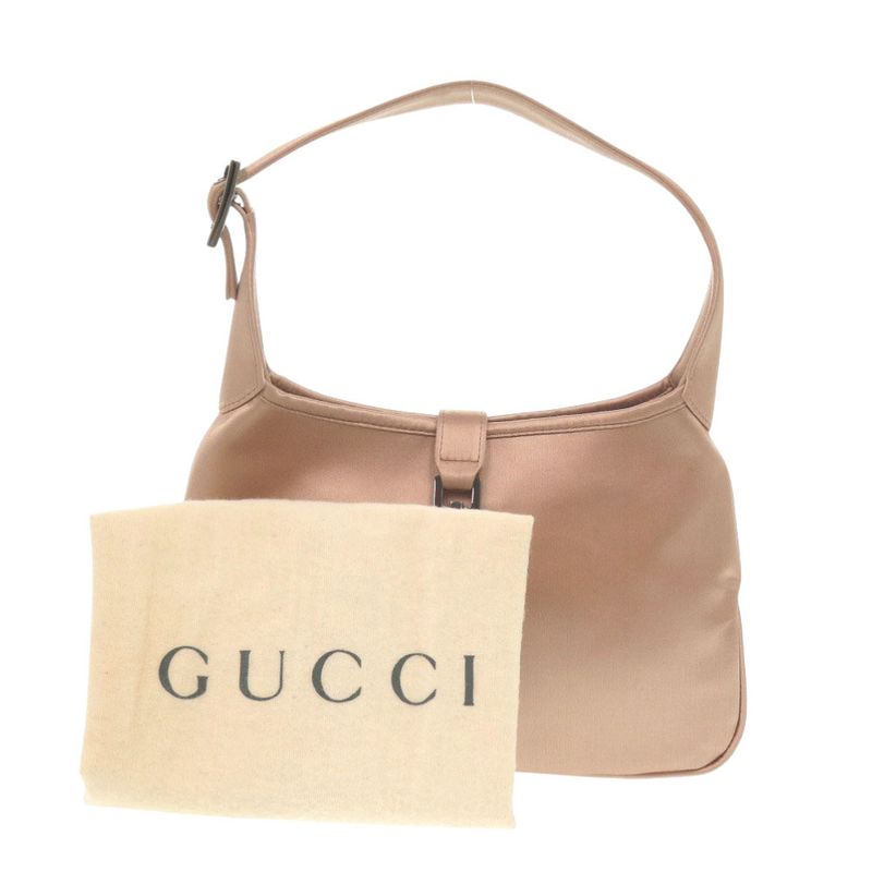 Gucci Vintage Satin Pink Handbag