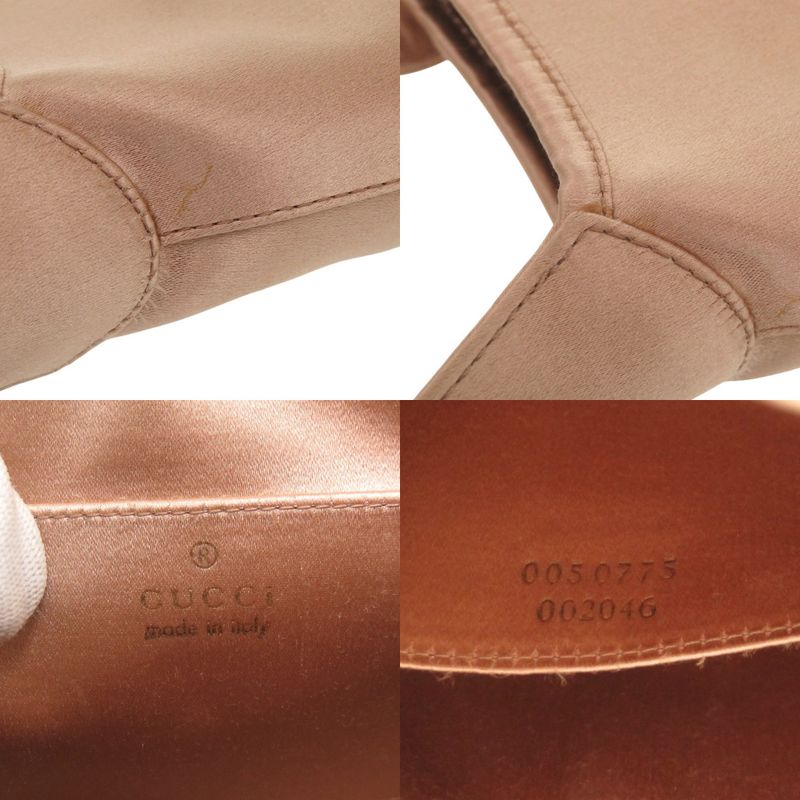 Gucci Vintage Satin Pink Handbag