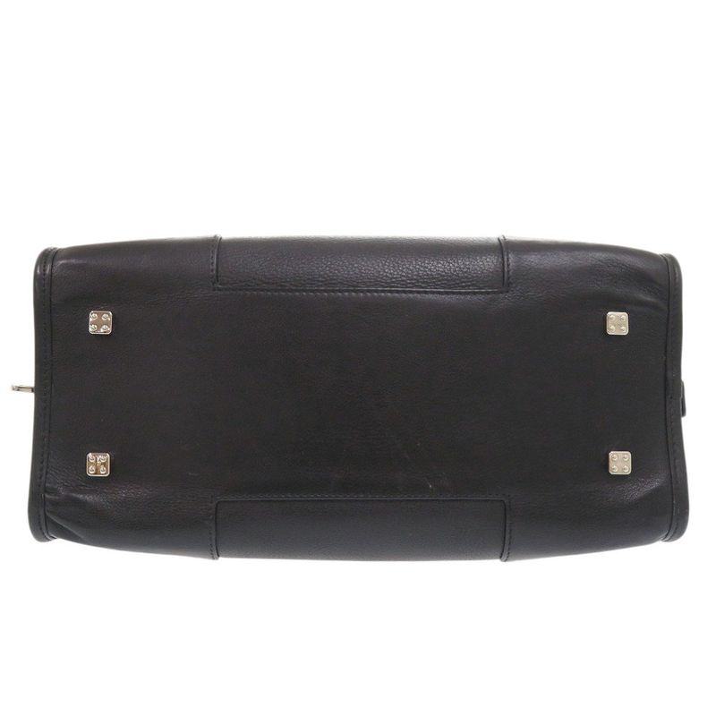 Loewe Amazona 28 Leather Black Handbag