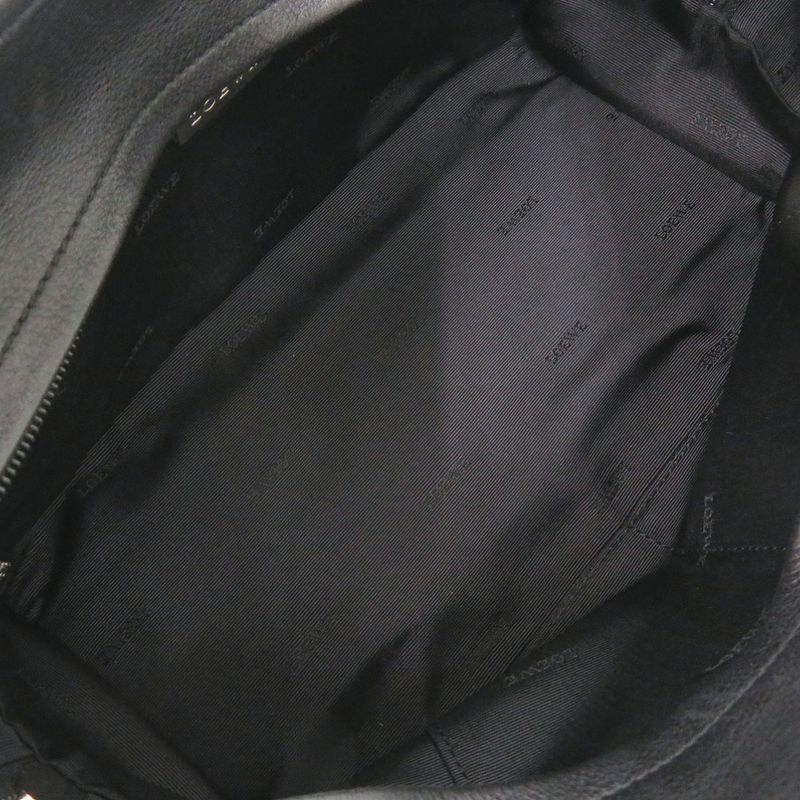 Loewe Amazona 28 Leather Black Handbag