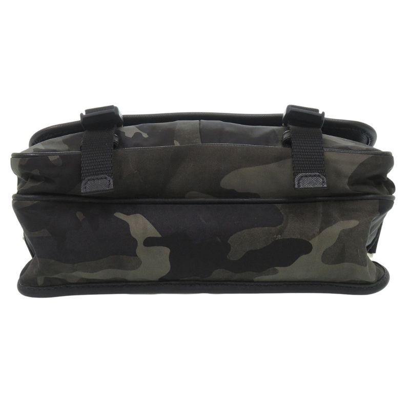 Prada Tessuto Camouflage Pattern Messenger