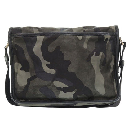 Prada Tessuto Camouflage Pattern Messenger