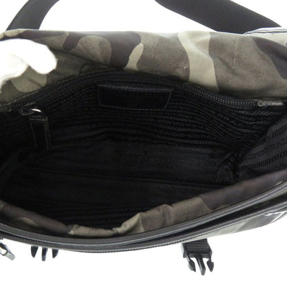 Prada Tessuto Camouflage Pattern Messenger