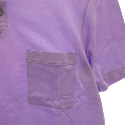 Hermes Polo Shirt Short Sleeve Pique H Logo Purple