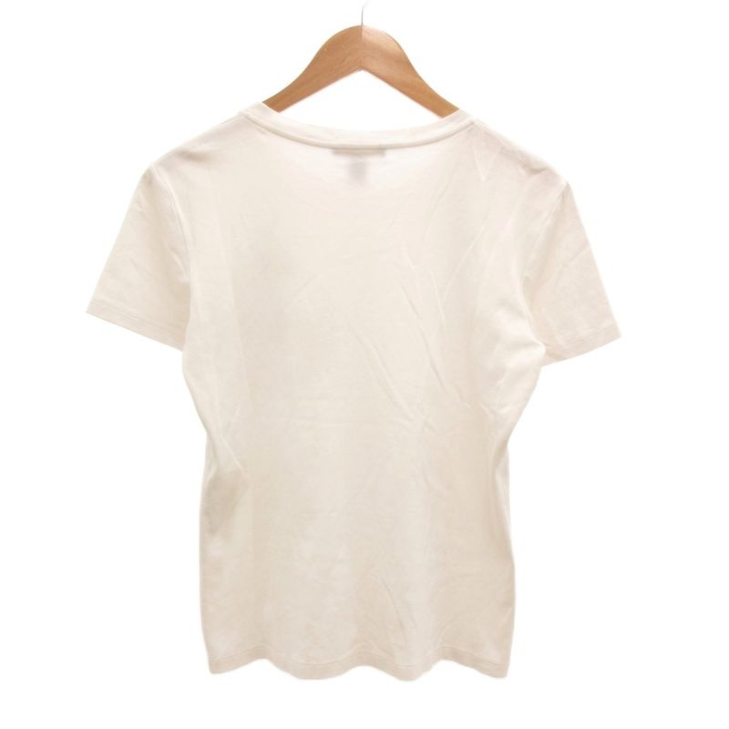 Louis Vuitton Twd T-Shirt Short Sleeve Print L White Gold Color