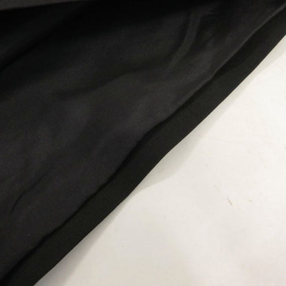 Celine Phoebe Season Dress Silk Blend 36 Navy Key Neck Knee Length 3/4 Sleeve