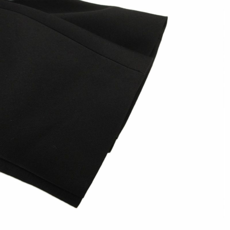 Celine Phoebe Season Dress Silk Blend 36 Navy Key Neck Knee Length 3/4 Sleeve