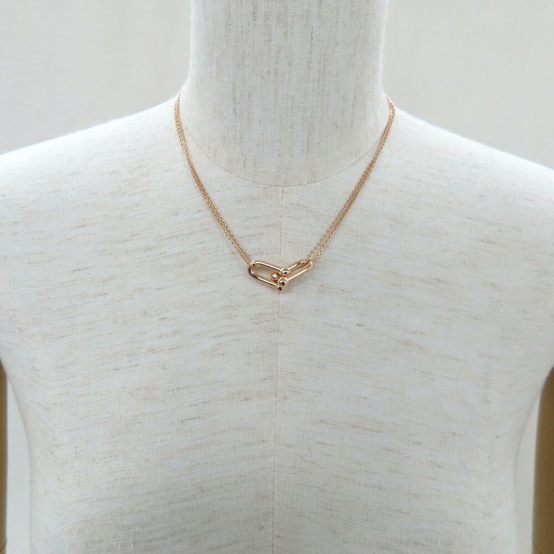 Tiffany & Co Bracelet Infinity Cuff Bangle 18K Pink Gold 750