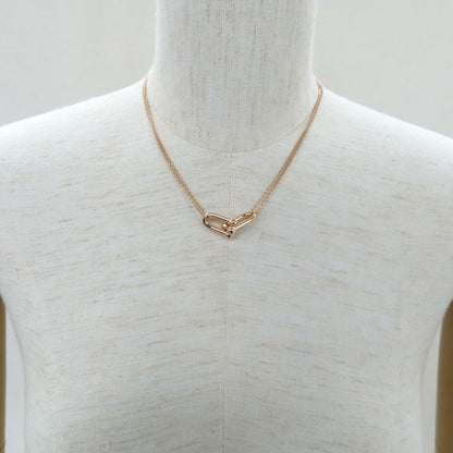 Tiffany & Co Bracelet Infinity Cuff Bangle 18K Pink Gold 750