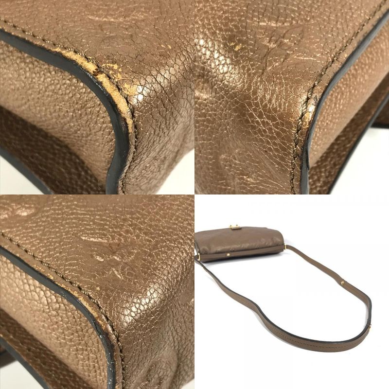 Louis Vuitton Shoulder Bag Fascinante Monogram Empreinte Leather Avane