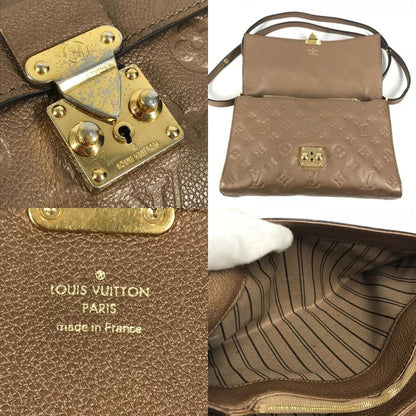 Louis Vuitton Shoulder Bag Fascinante Monogram Empreinte Leather Avane