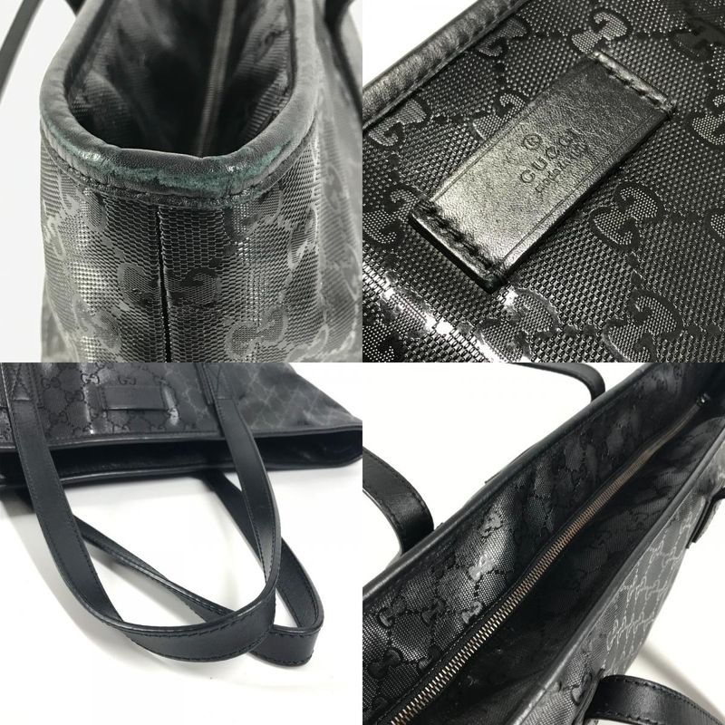 Gucci Shoulder Bag GG Imprime Black