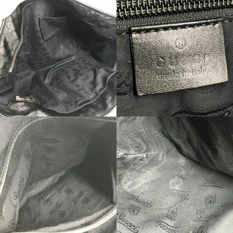 Gucci Shoulder Bag GG Imprime Black