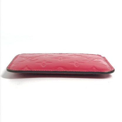 Louis Vuitton Coin Case Pochette Cles NM Monogram Vernis Canvas Pink