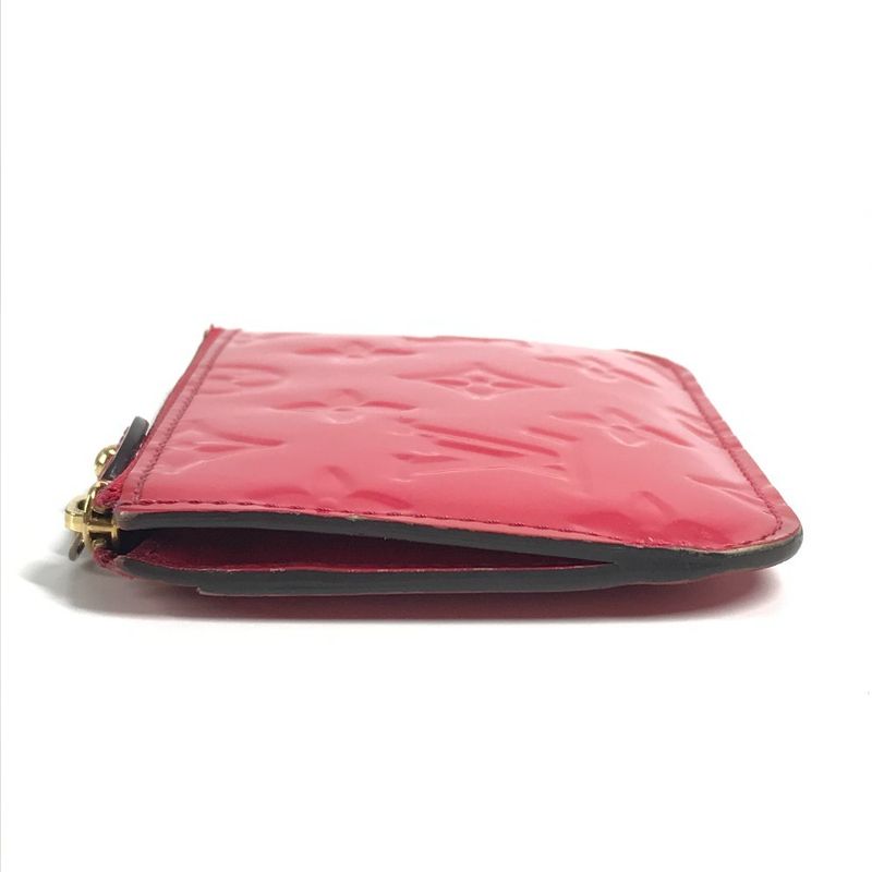 Louis Vuitton Coin Case Pochette Cles NM Monogram Vernis Canvas Pink