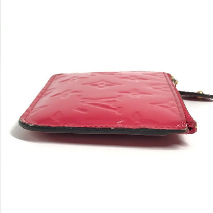 Louis Vuitton Coin Case Pochette Cles NM Monogram Vernis Canvas Pink