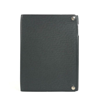 Louis Vuitton Ipad Case Etui Ipad Case Taiga Leather Ardoise Black