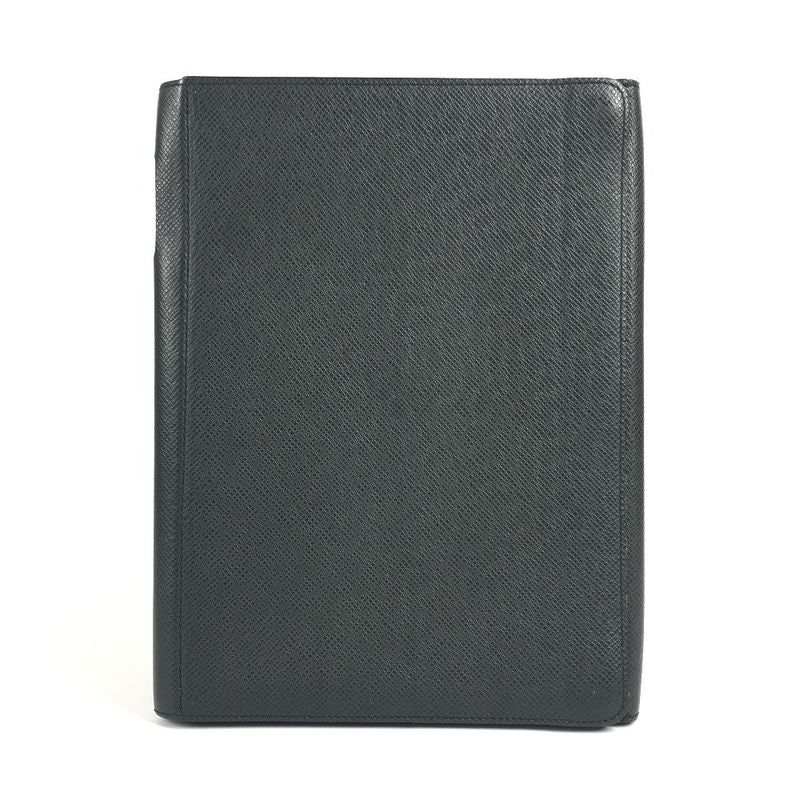 Louis Vuitton Ipad Case Etui Ipad Case Taiga Leather Ardoise Black