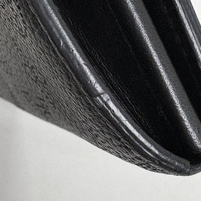 Louis Vuitton Portefeuille Iris Bifold Long Wallet Monogram Mahina Noir Black
