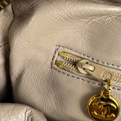 Chanel Coco Mark Fringe Shoulder Bag Matelasse Tassel Leather