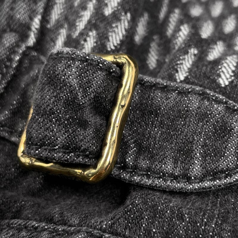 Louis Vuitton Giant Damier Wave Monogram Denim Jacket G Jean Nigo