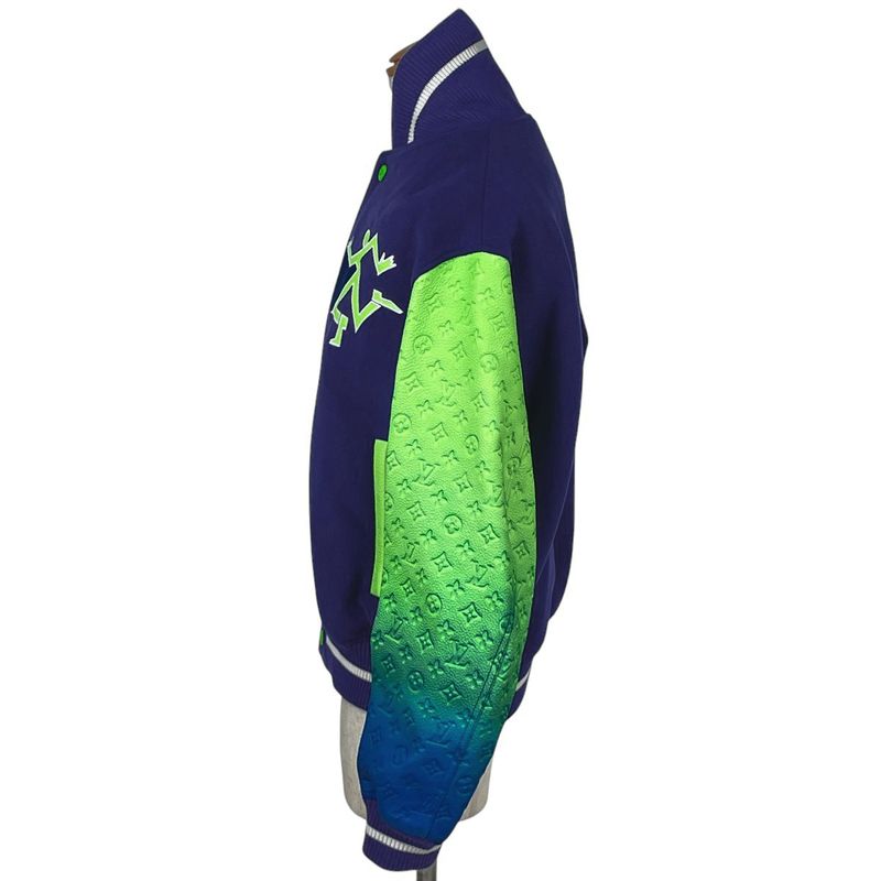 Louis Vuitton Logo Blouson Jacket Stadium Monogram