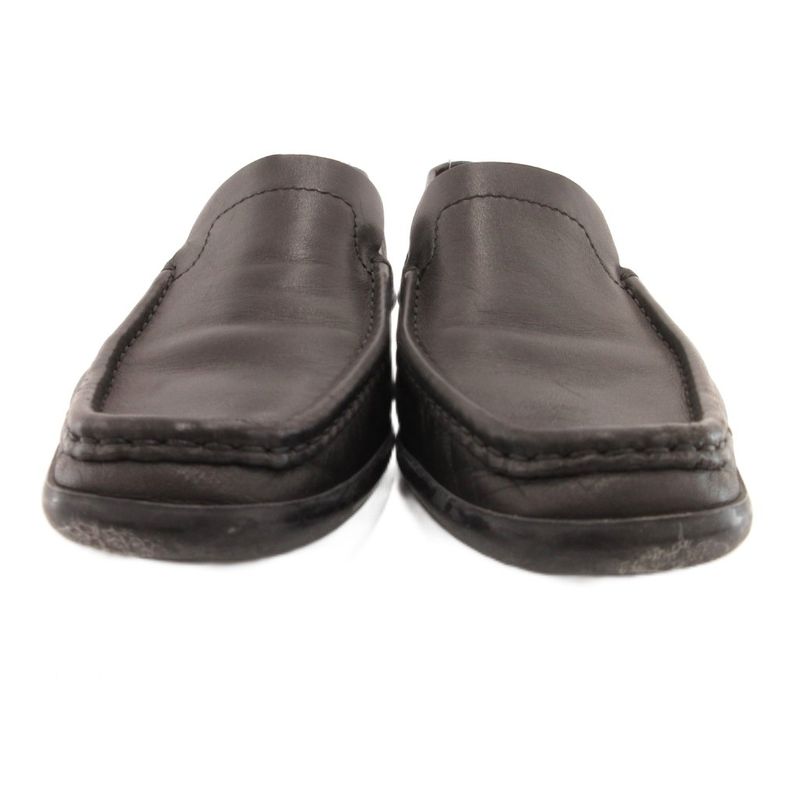 Gucci Slip on Loafers Leather 37.5 Black