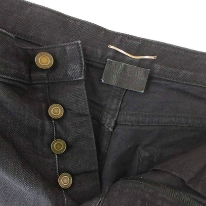 Saint Laurent Paris Shorts Denim 30 Black