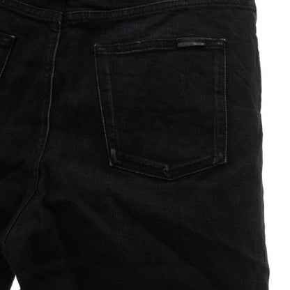 Saint Laurent Paris Shorts Denim 30 Black