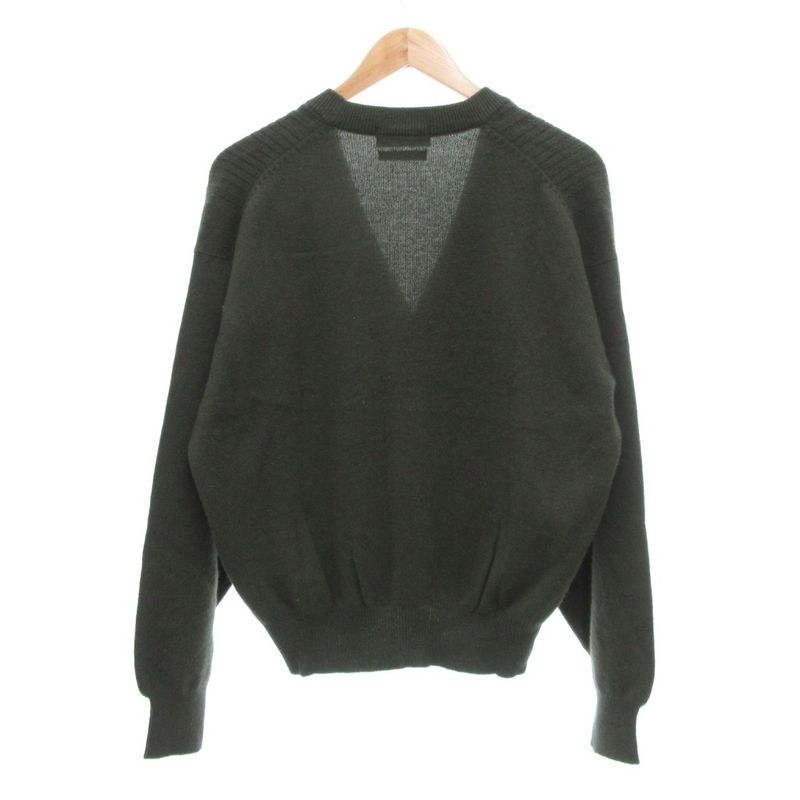 Saint Laurent Yves Vintage Cashmere Cardigan M Green