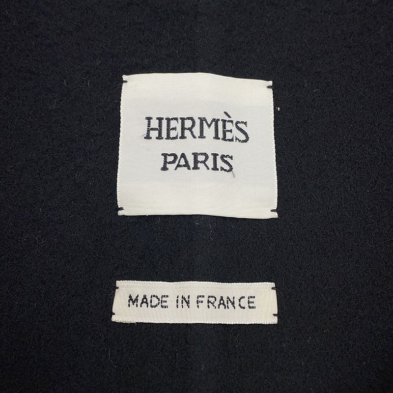 Hermes Long Gilet Vest Cashmere 34 Top