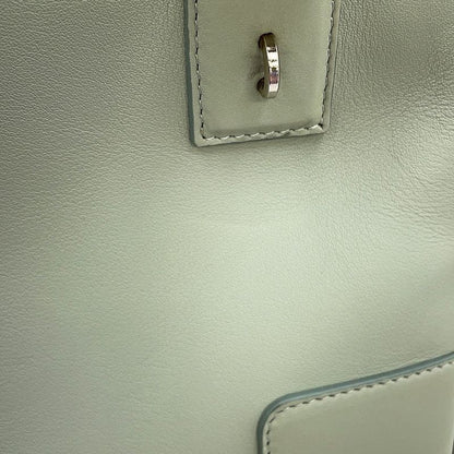 Loewe Handbag Amazona 19 Square Calf Leather 2-Way Light Green