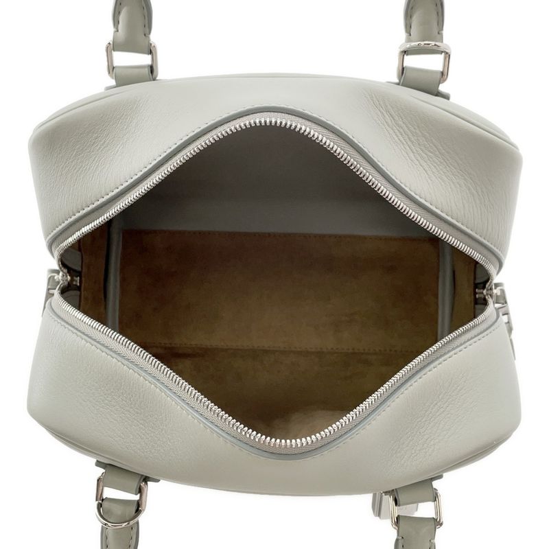 Loewe Handbag Amazona 19 Square Calf Leather 2-Way Light Green