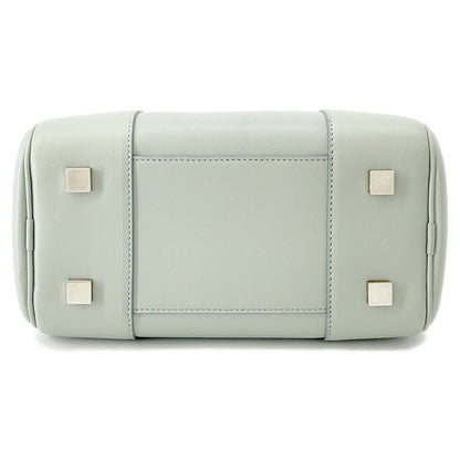 Loewe Handbag Amazona 19 Square Calf Leather 2-Way Light Green