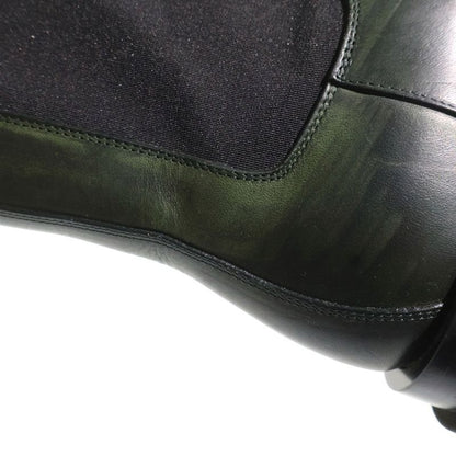 Bottega Veneta Lug Boots  Leather Side Gore Long Boots Shoes Black