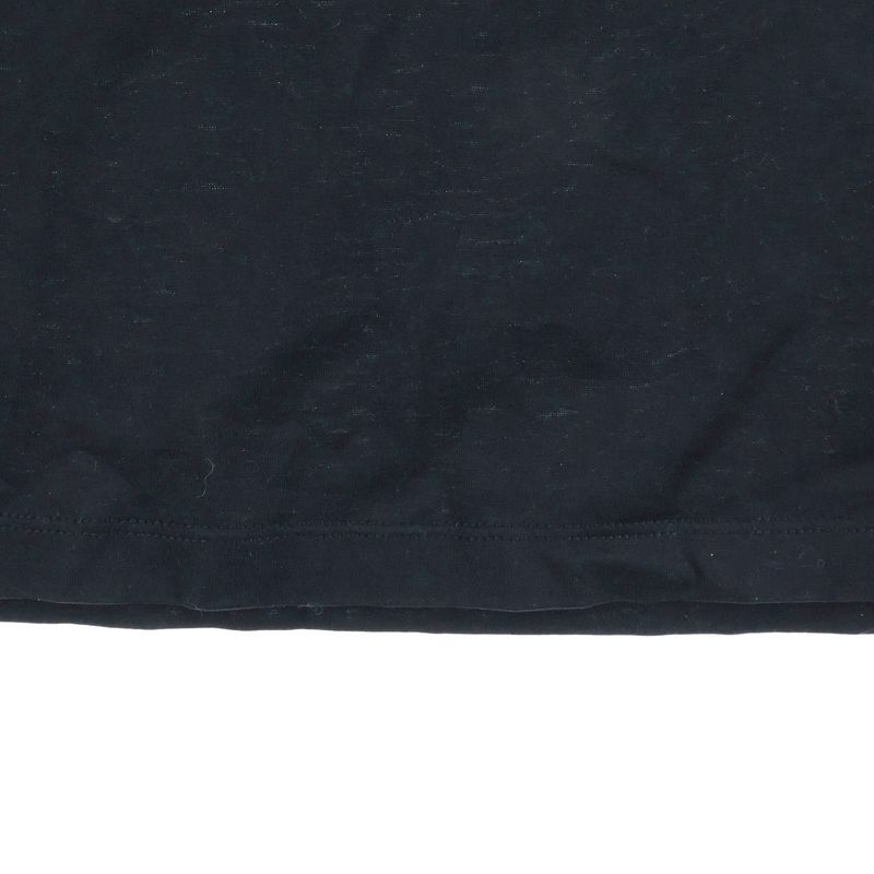 Prada Puff Sleeve Crew Neck Short Sleeve Medium Cut and Sew Dress Black