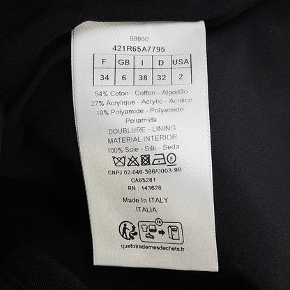 Dior Dress Macro Cannage Tweed Short 34