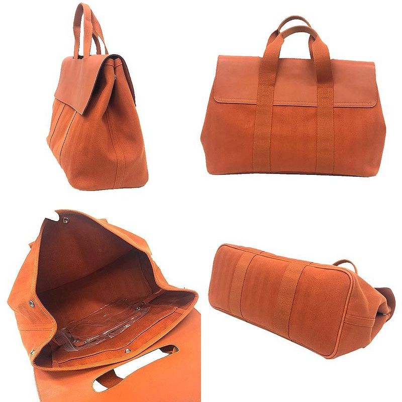 Hermes Valparaiso MM Orange Unisex
