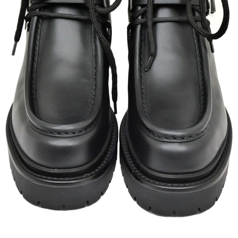 Hermes Shorts Land 38 Black Noir Leather