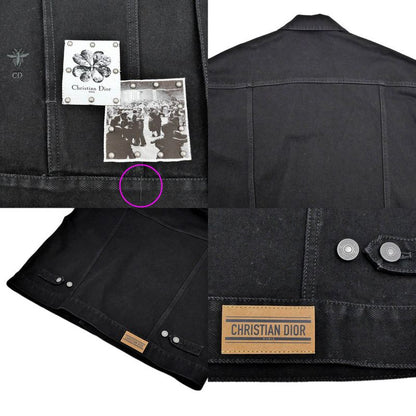 Dior Oversize Vest Patchwork Black 34