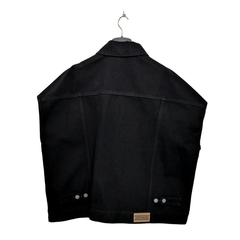 Dior Oversize Vest Patchwork Black 34