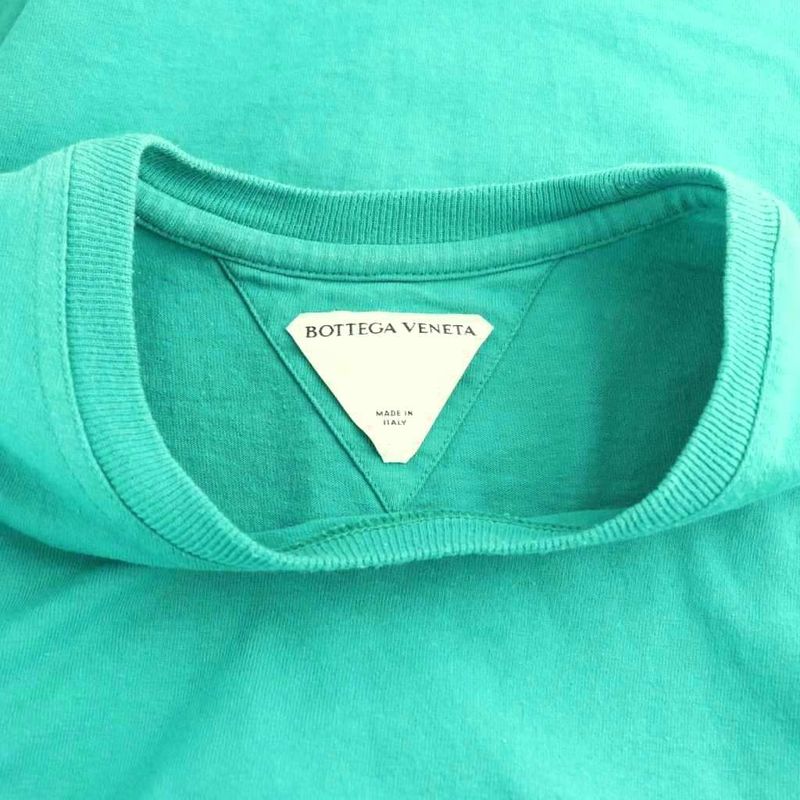 Bottega Veneta Sunrise Cotton Jersey T-Shirt Cut and Sew Short