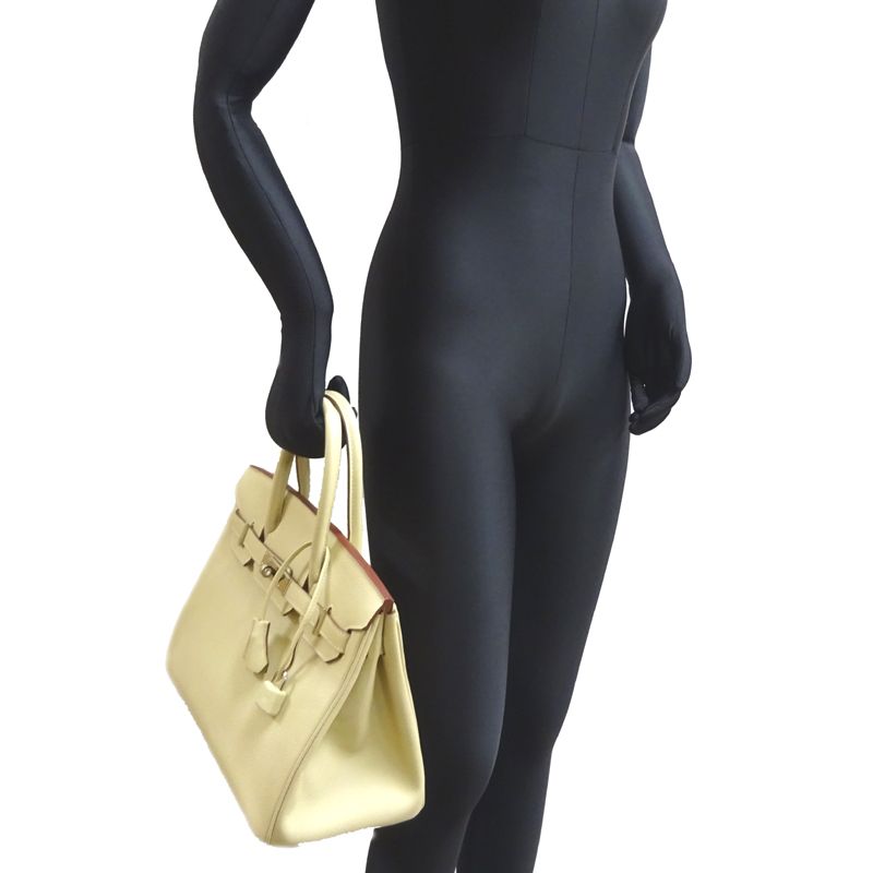 Hermes Handbag Cream