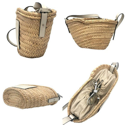 Loewe Basket Shoulder Bag White